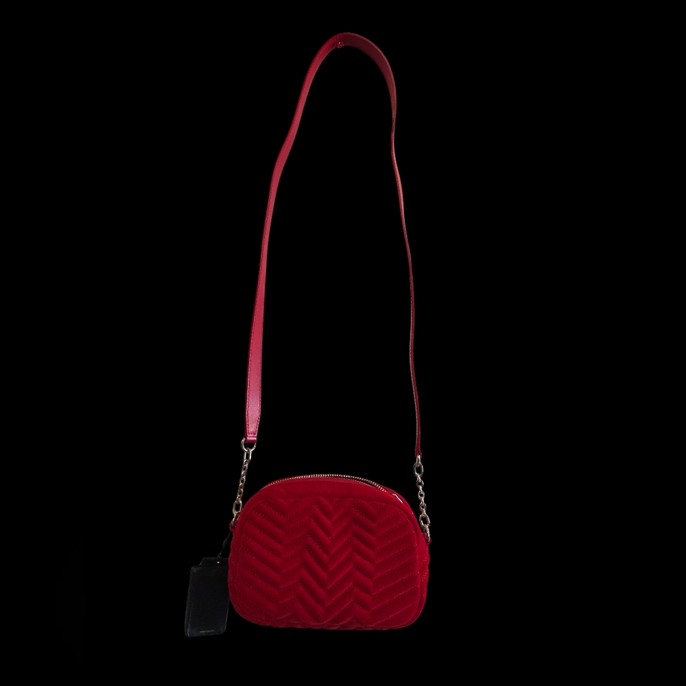 😀Maje Vibrant Red Crossbody Bag